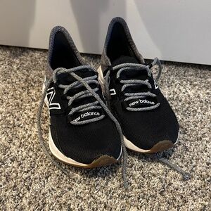 Kids New Balance Black and Gray Athletic Shoes